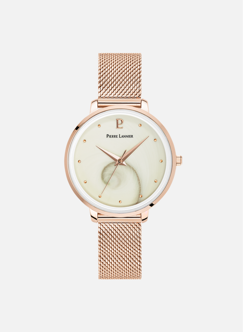 Montre Pierre Lannier Ocean - Doré Rose / Blanc