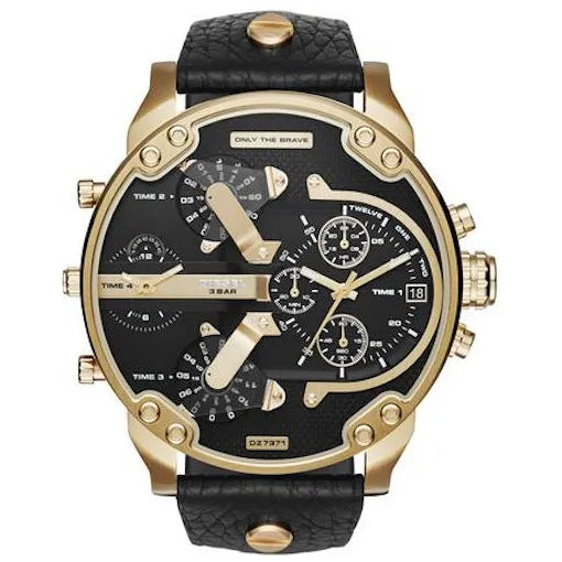 Montre Diesel Mr. Daddy 2.0 Noir et Gold DZ7371
