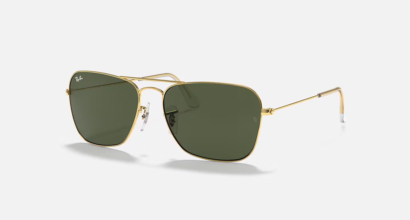 Lunettes de Soleil Ray-Ban RB3136 001 – Doré Arista & Vert G-15