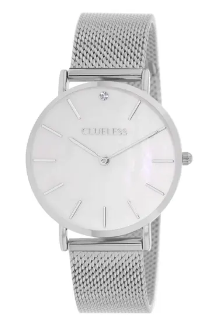 CLUELESS Femme Strass Silver