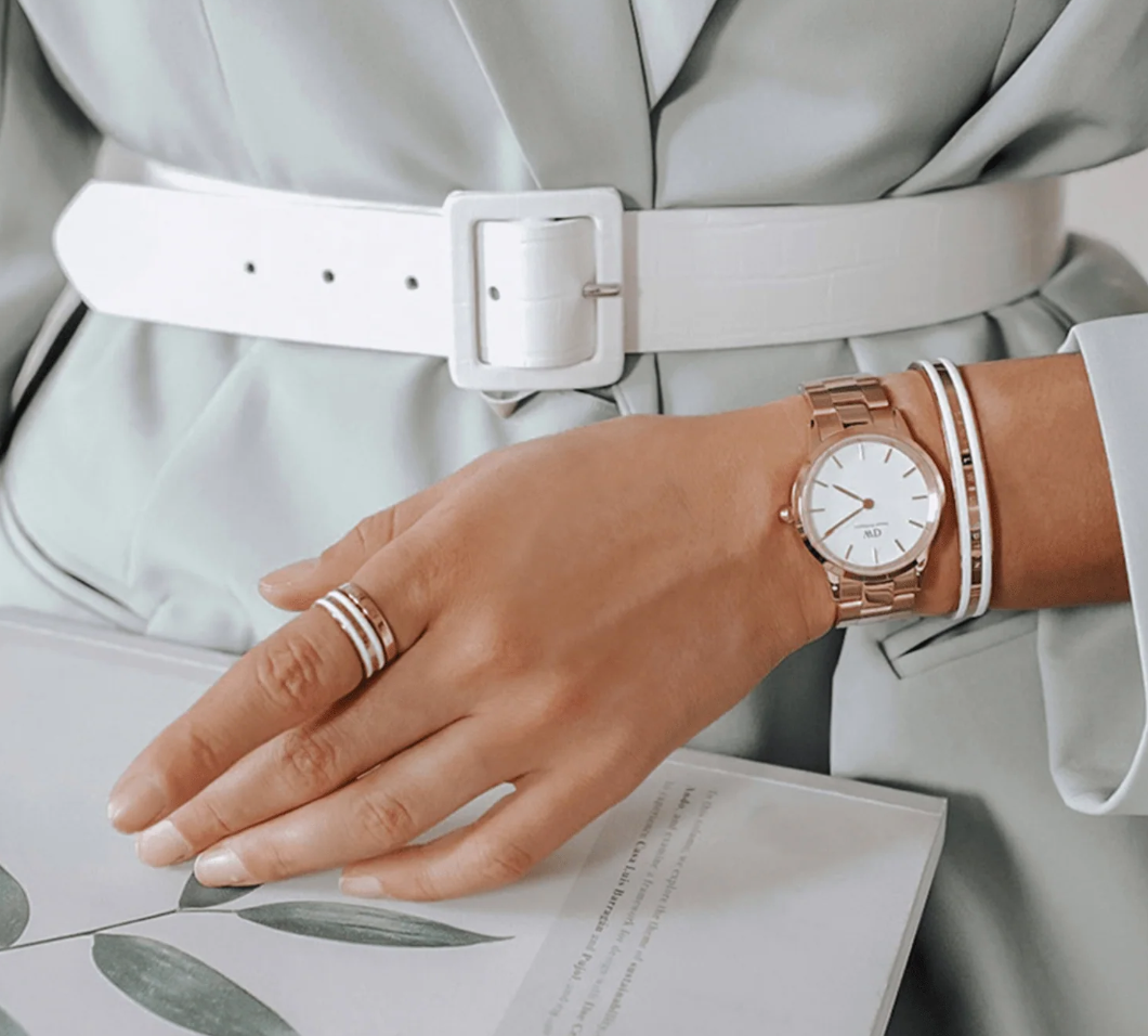 DANIEL WELLINGTON - Iconic Link Rose Gold