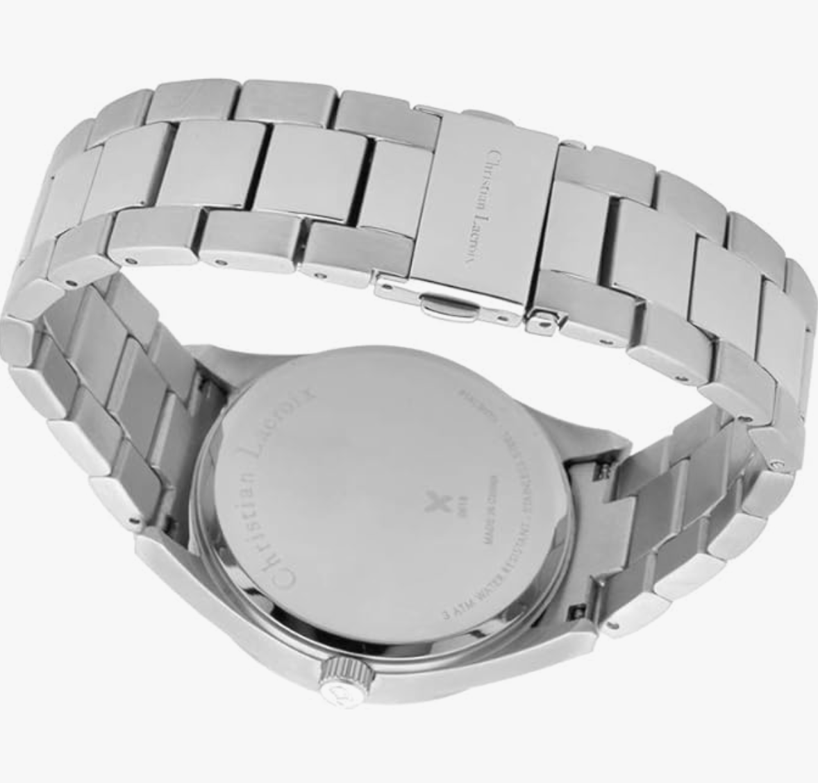 Christian Lacroix Montre Homme acier