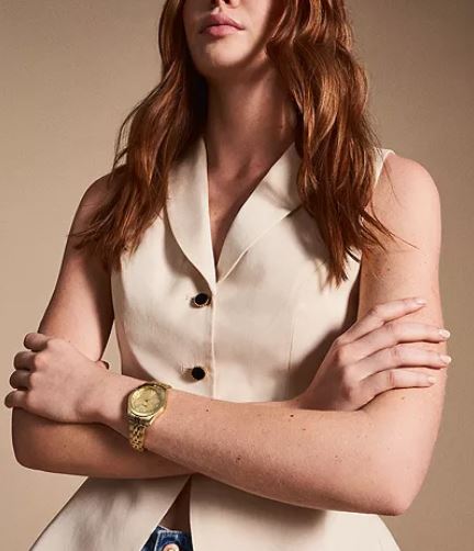 Fossil Scarlette Dorée