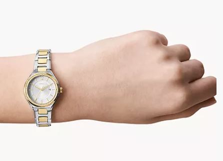Fossil Eevie Two-Tone