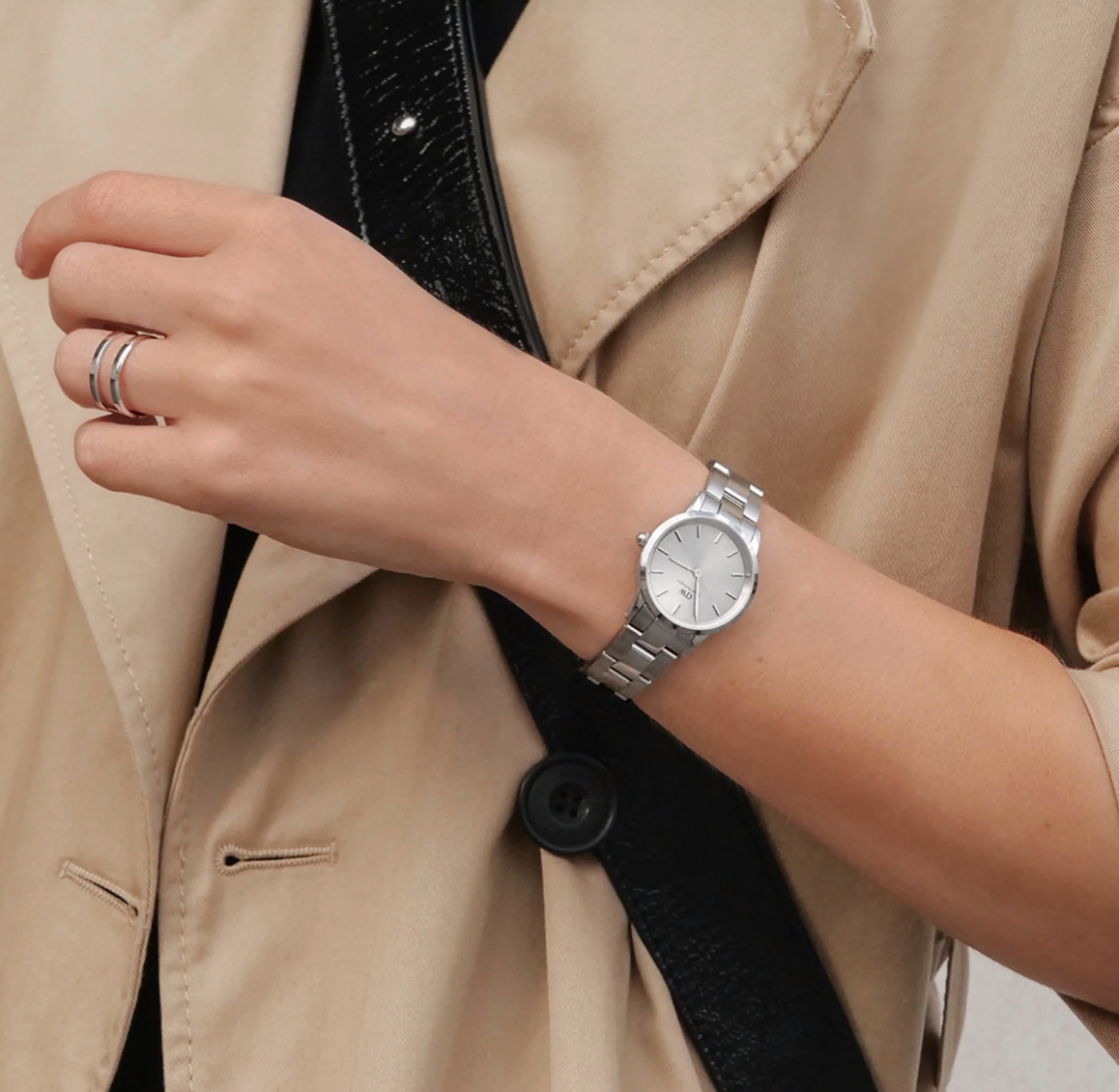 DANIEL WELLINGTON - Iconic Link Unitone Silver