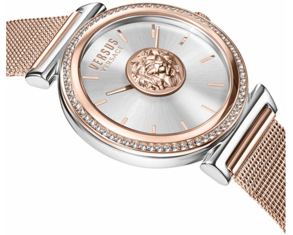 Montre Femme Versus Rose Gold & Argent