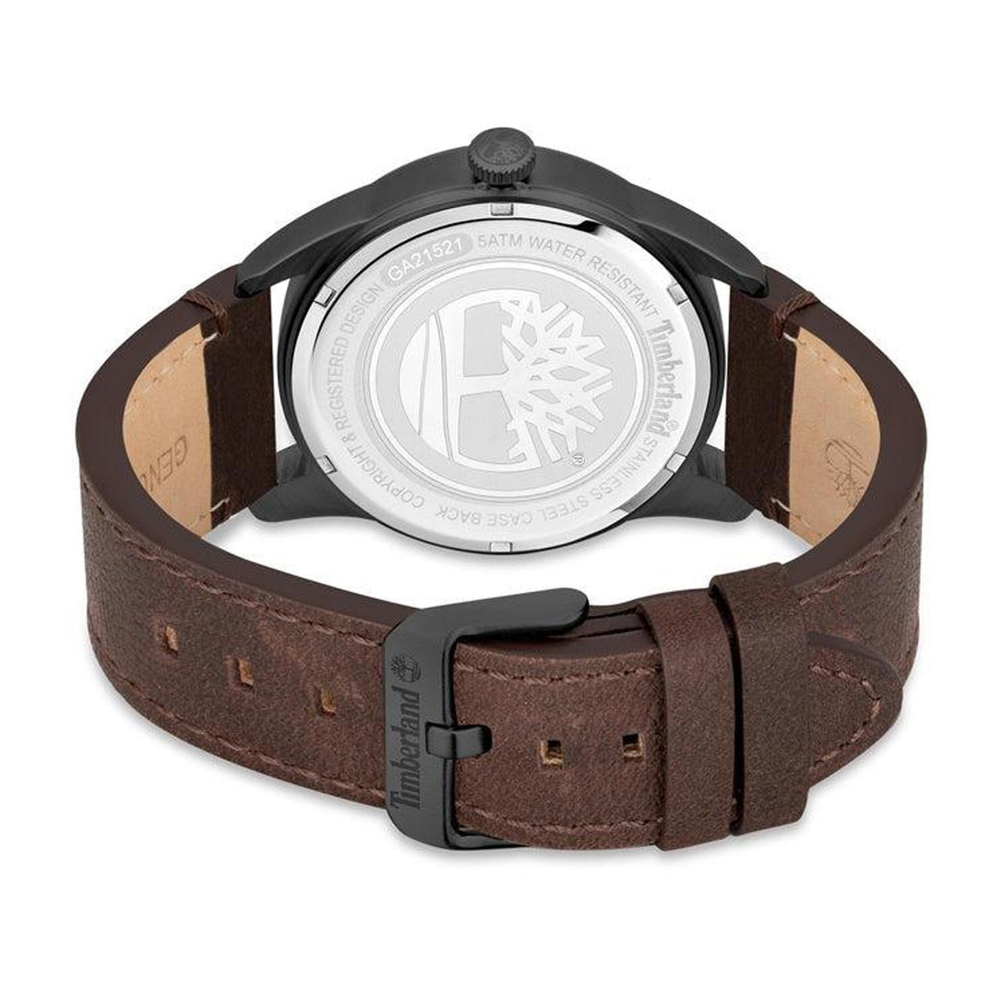 Montre Homme Timberland Northbridge – Cuir Marron & Cadran Noir