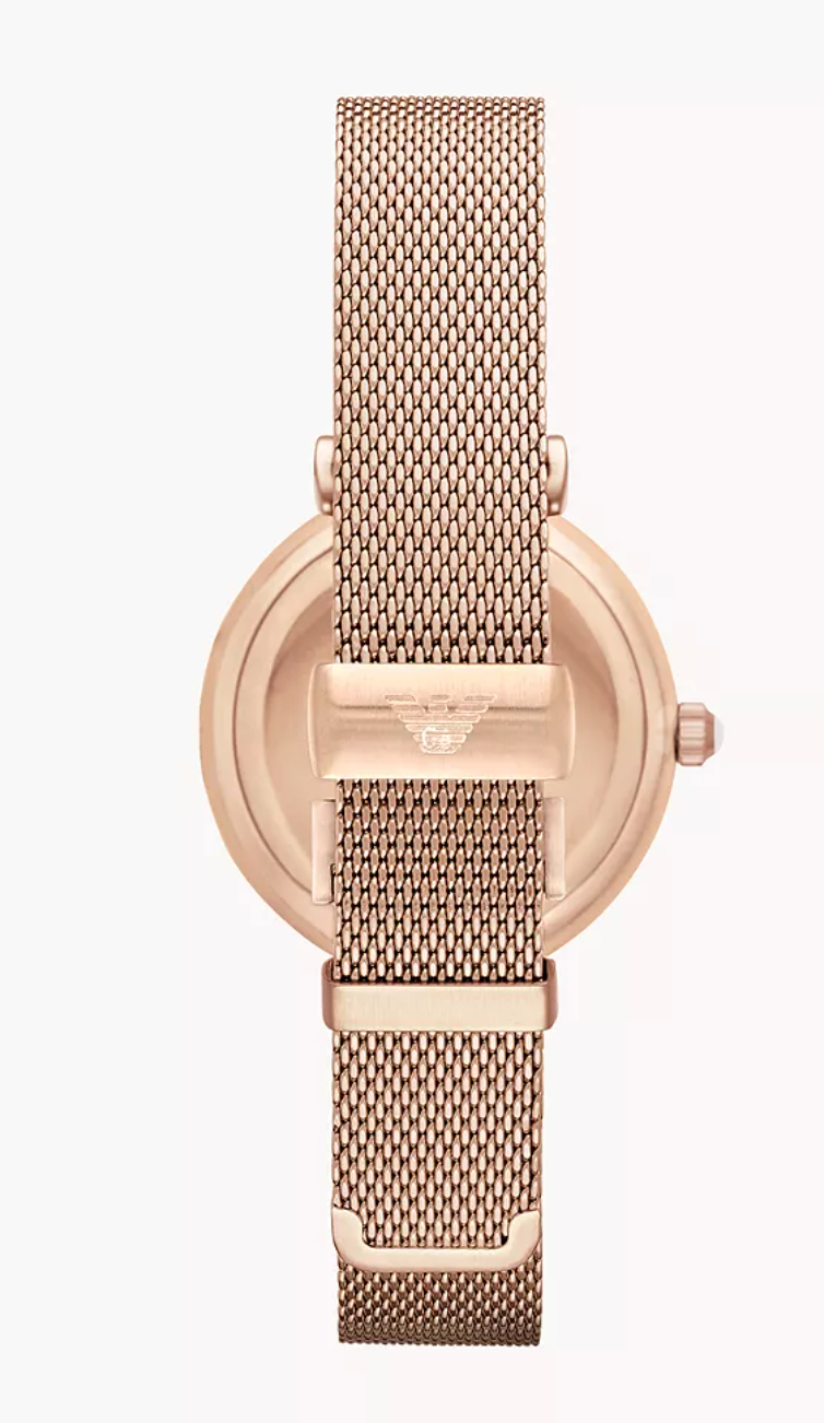 Montre Femme Emporio Armani Doré Rose