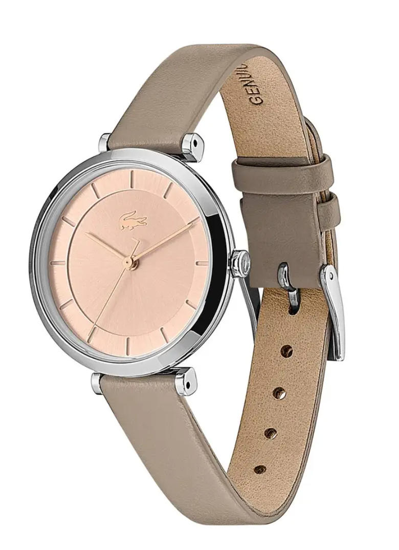 LACOSTE - Montre quartz Femme Geneva Doré