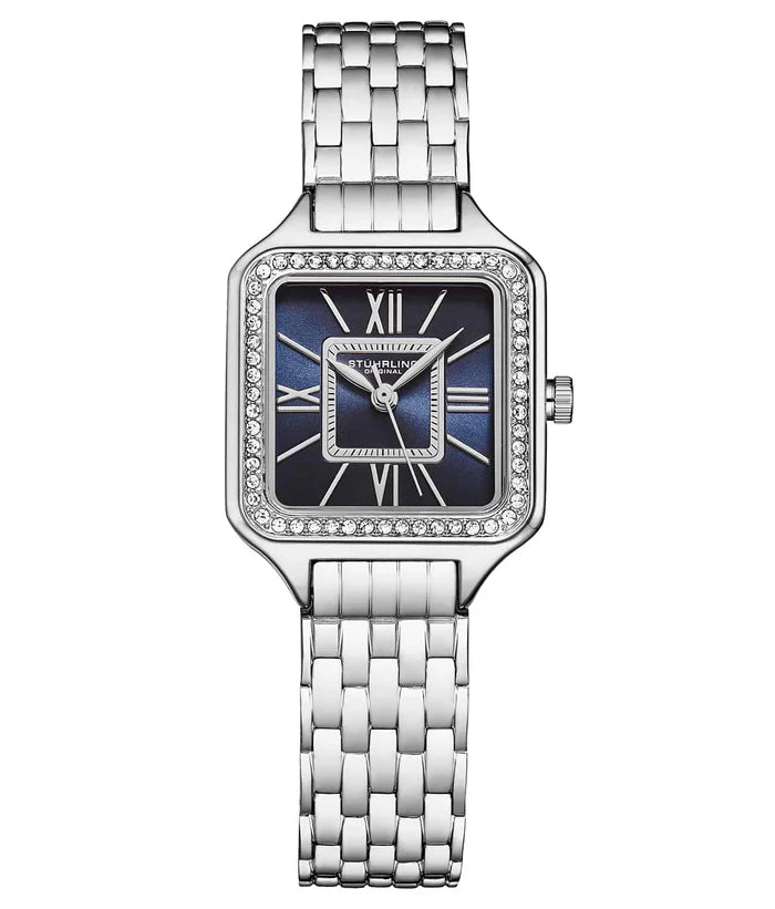 Montre Femme Stührling Confidant Carré Cristal 4020.2