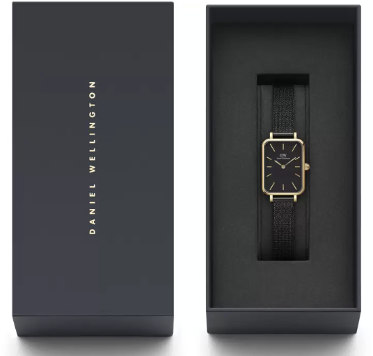 DANIEL WELLINGTON - Montre Quadro Black