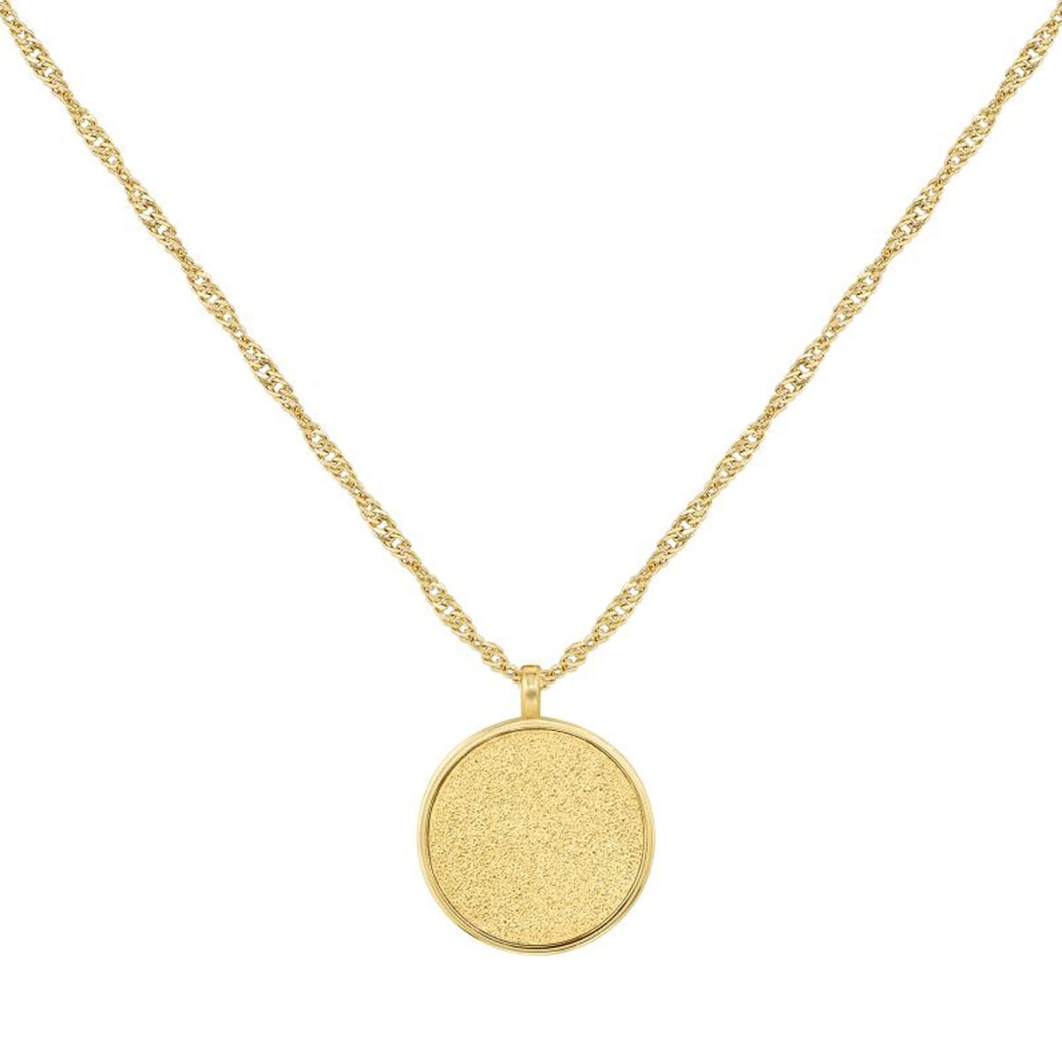 BOSS Jewellery Medallion 1580157 – Collier femme doré