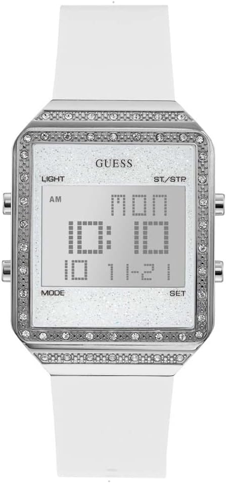 Montre Femme Guess U1224L1 – Digitale Blanc & Argent