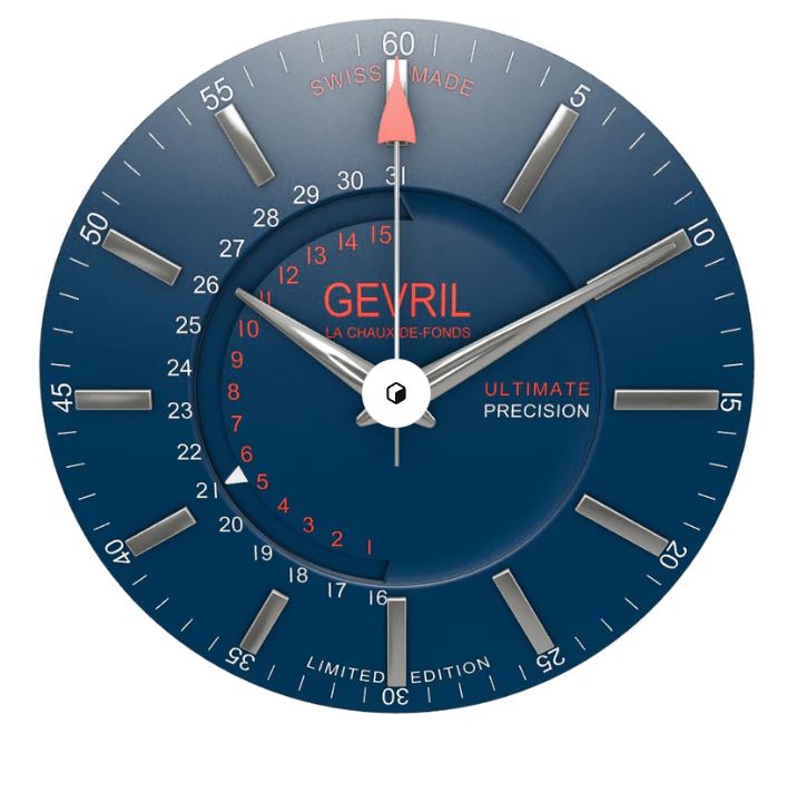 Gevril Guggenheim Ultra Thin Montre Hommes