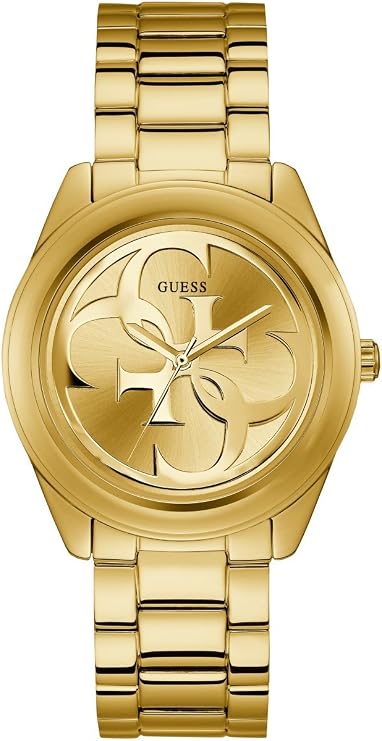 Montre Guess Femme Logo Doré – Réf. U1082L2