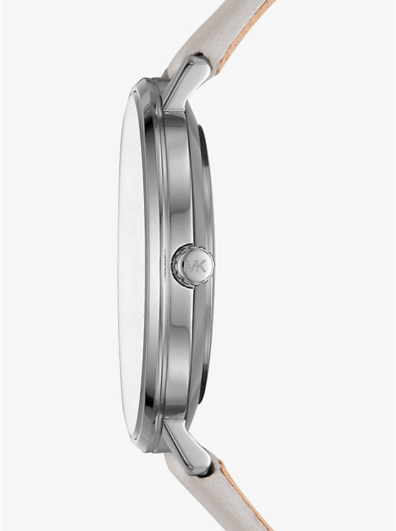 Montre Femme Michael Kors – Pyper Argentée & Cuir Gris