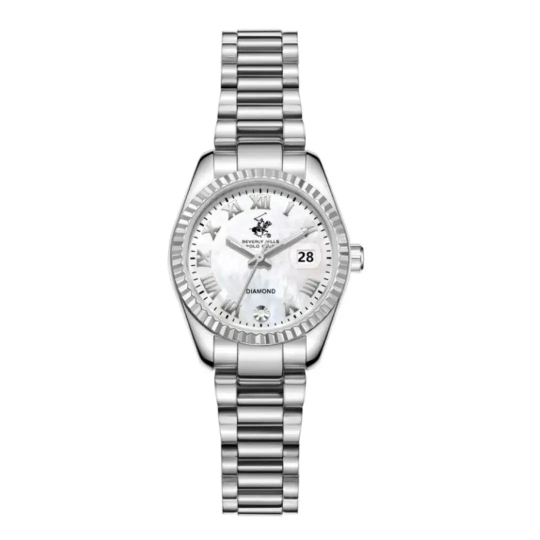 Montre femme Beverly Hills Polo Club argentée – BP3819X.320
