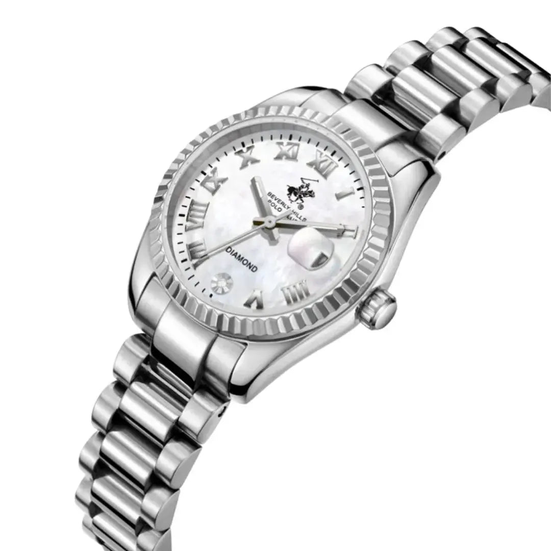 Montre femme Beverly Hills Polo Club argentée – BP3819X.320