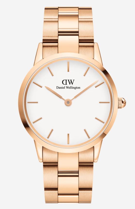 DANIEL WELLINGTON Iconic Link Rose Gold