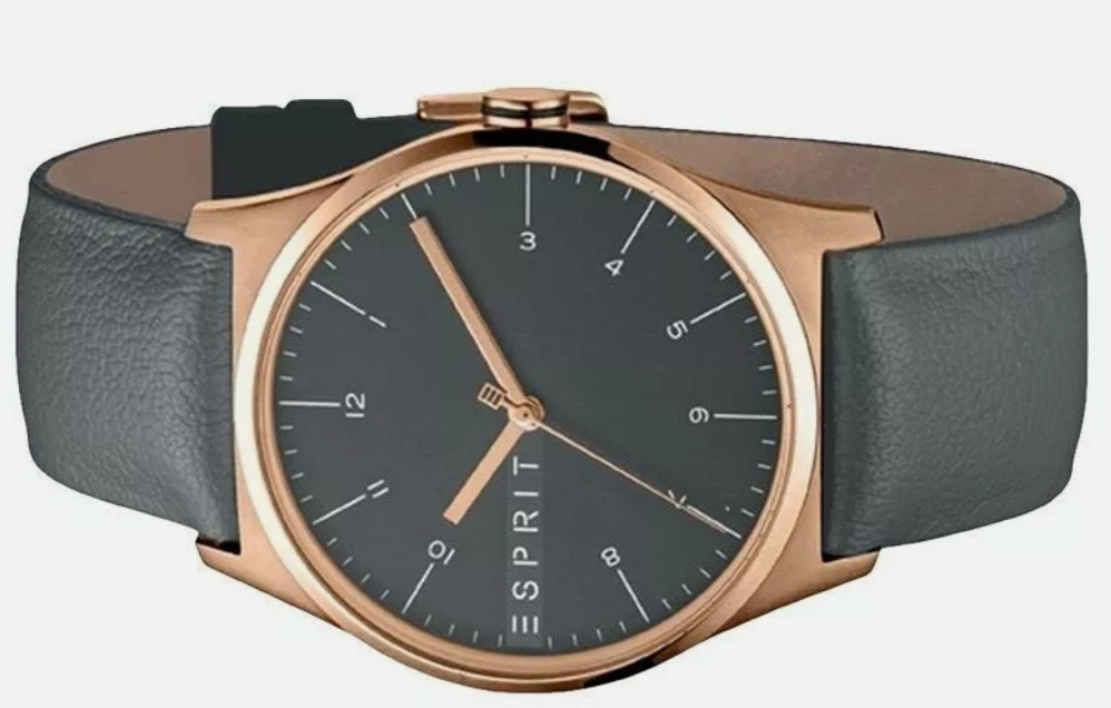 Montre Femme Esprit Gris & Rose Gold