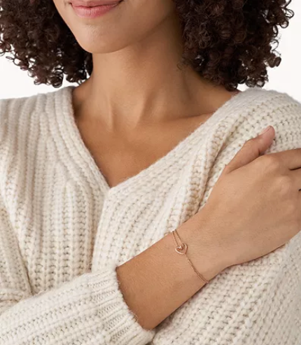 Bracelet Fossil Coeur JOF00616791