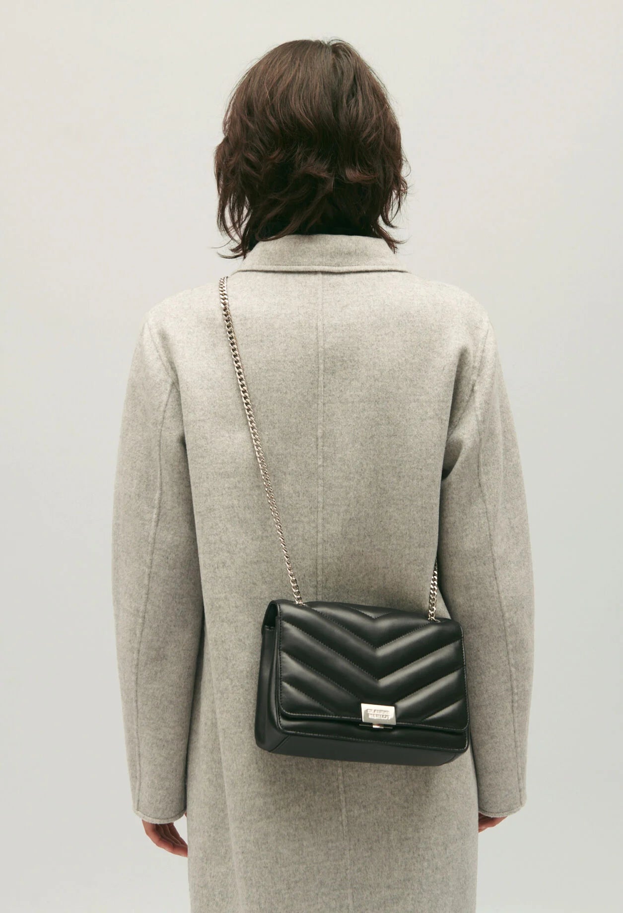 Sac Angeli Chevron en Cuir – Élégance & Intemporel