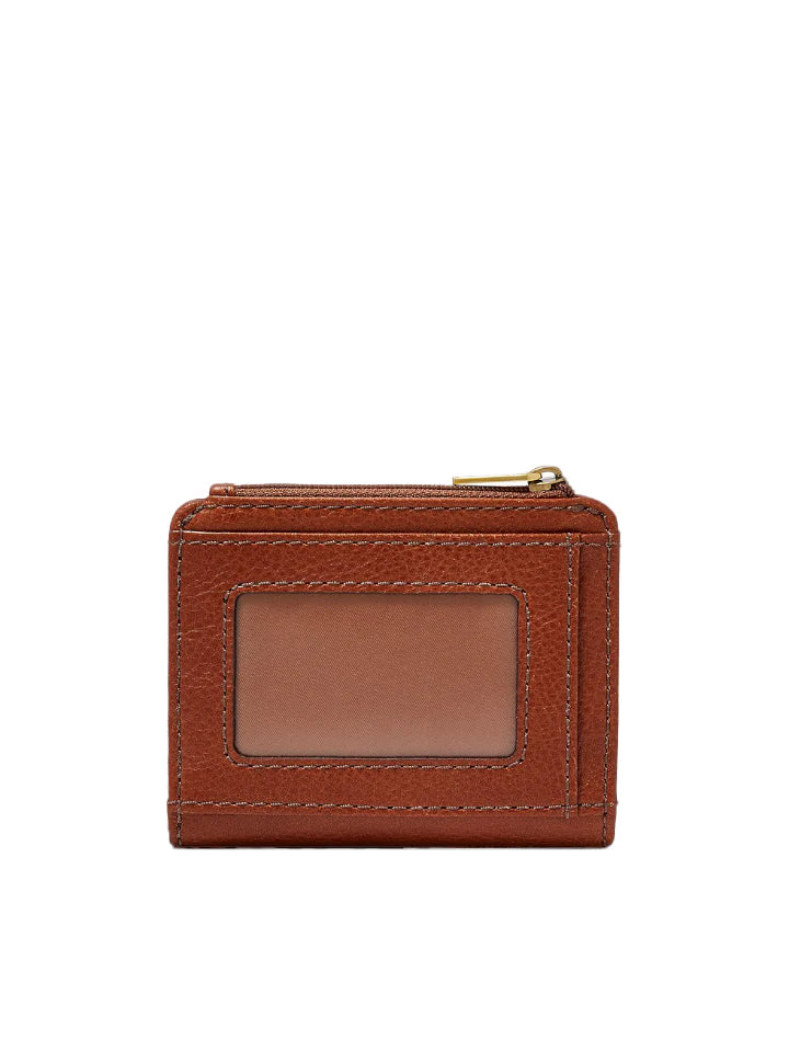 Fossil Jori RFID Bifold – Cuir marron