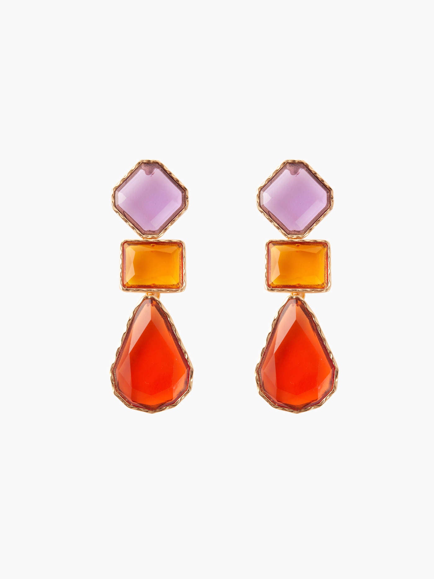 Boucles d’oreilles CXL by Christian Lacroix – Trio de Couleurs