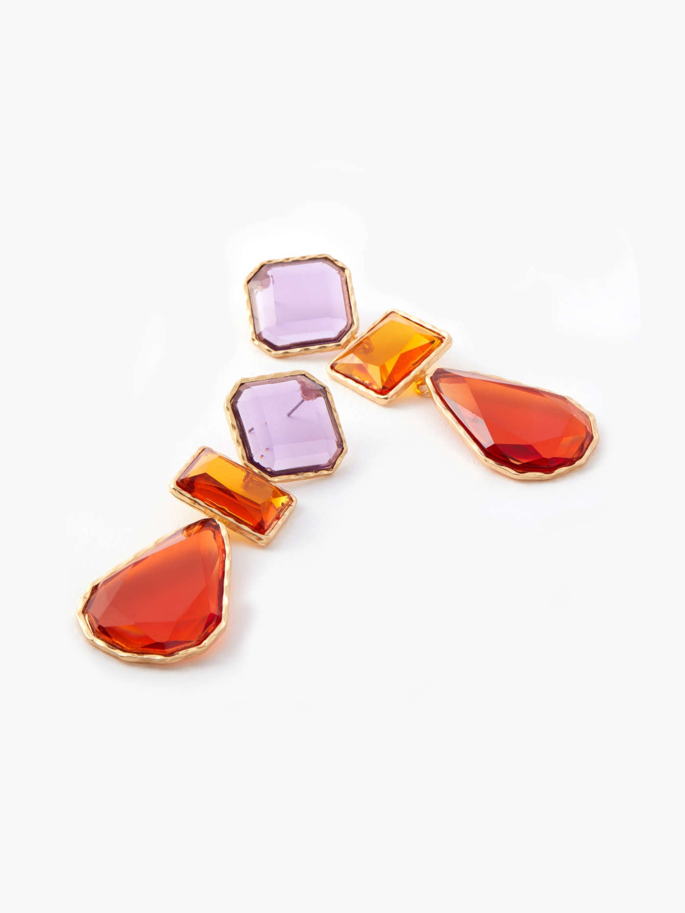 Boucles d’oreilles CXL by Christian Lacroix – Trio de Couleurs