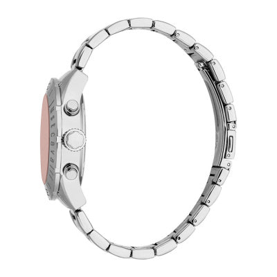 Just Cavalli Grinta – JC1G386M0045 Montre chronographe homme rouge et argentée