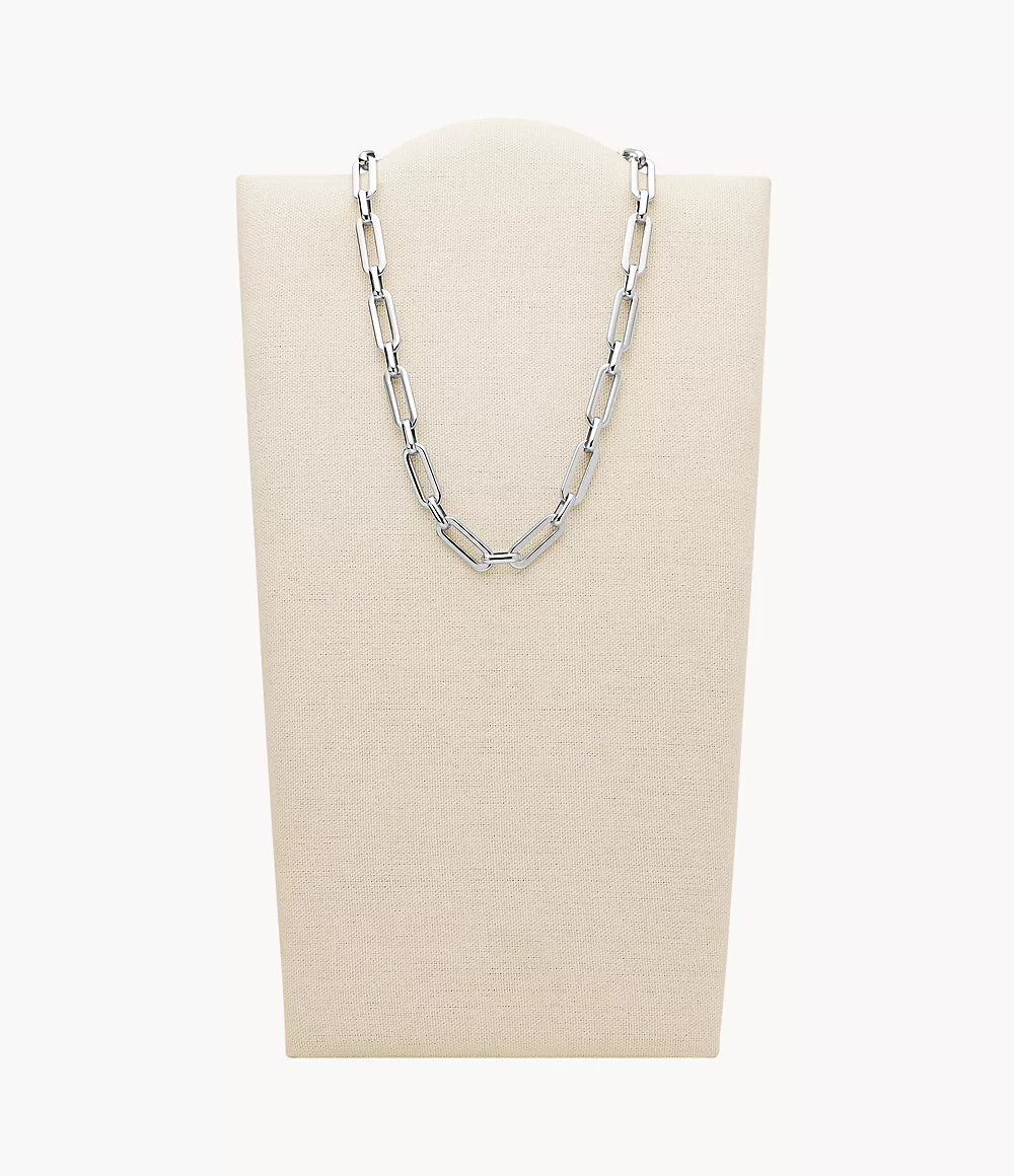Collier Fossil Mixte - Chaîne en laiton