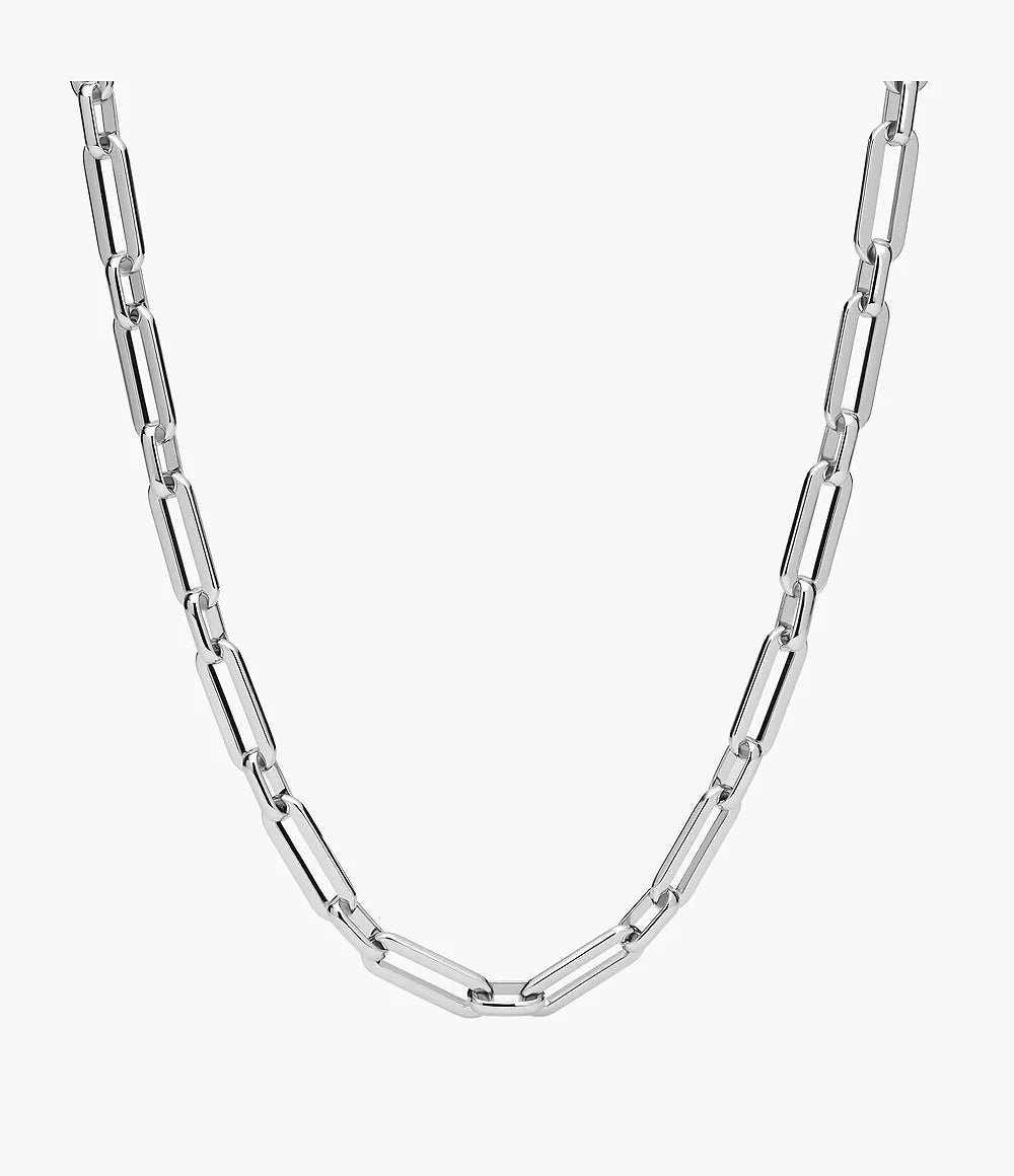 Collier Fossil Mixte - Chaîne en laiton