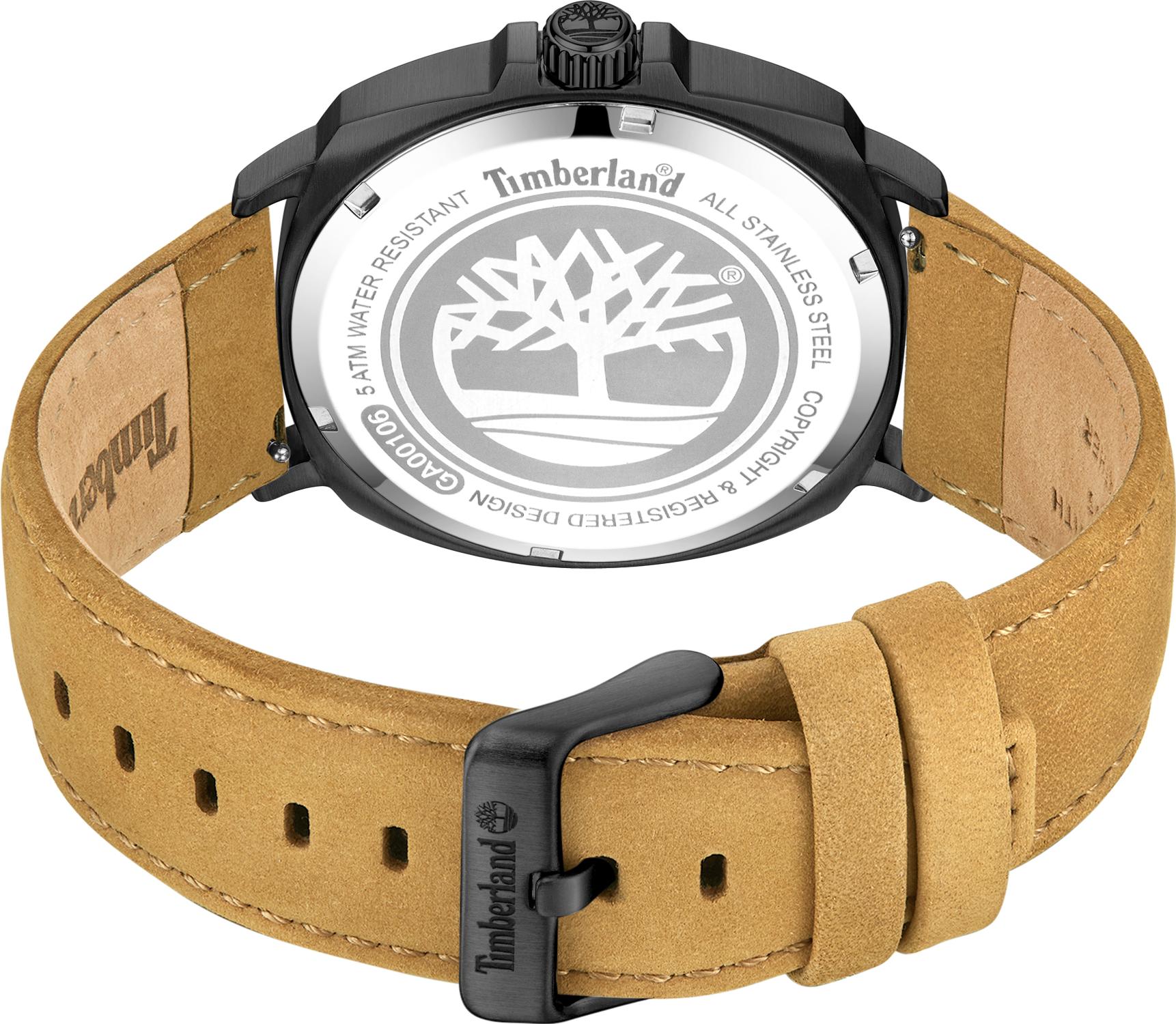 Montre Homme Timberland Williston Noire et Marron – TDWGA0010601