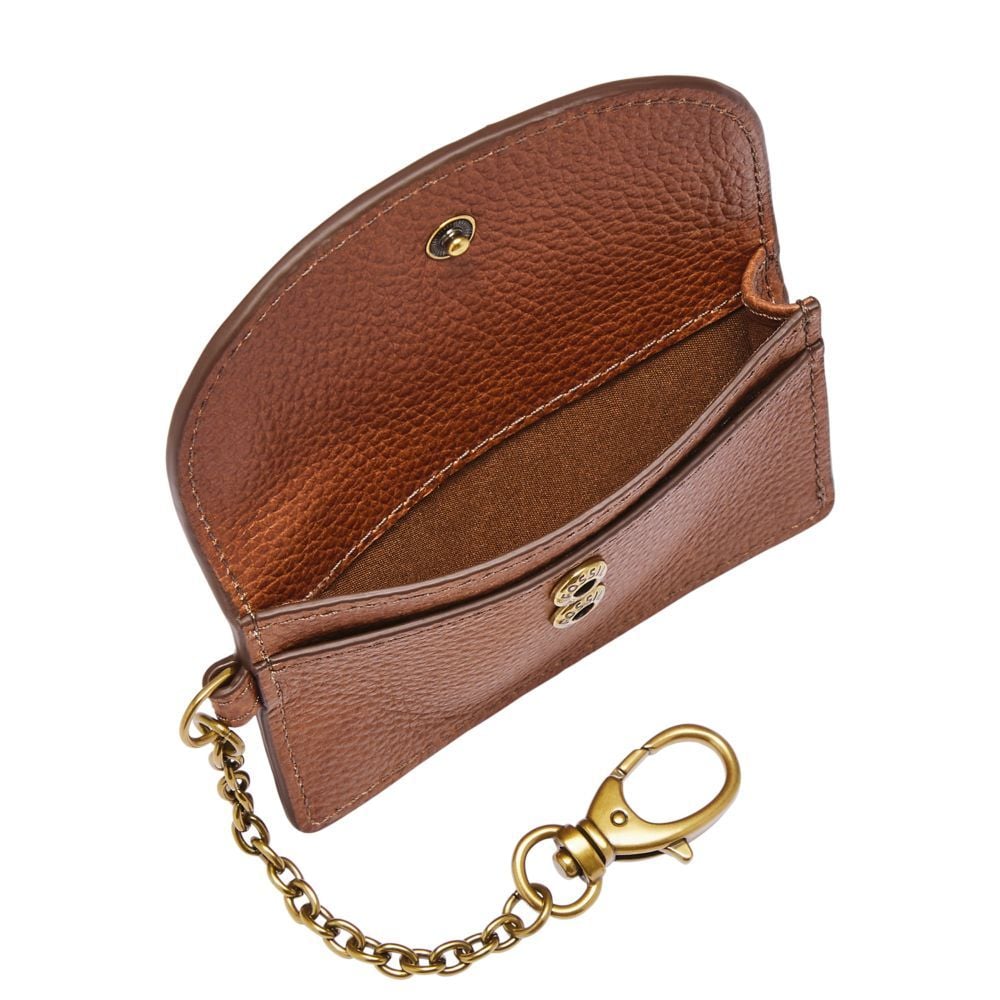 Fossil Women's Adelyn – Étui à cartes en cuir