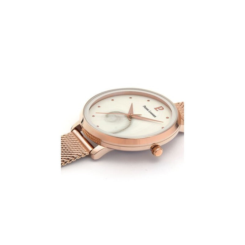 Montre Pierre Lannier Ocean - Doré Rose / Blanc