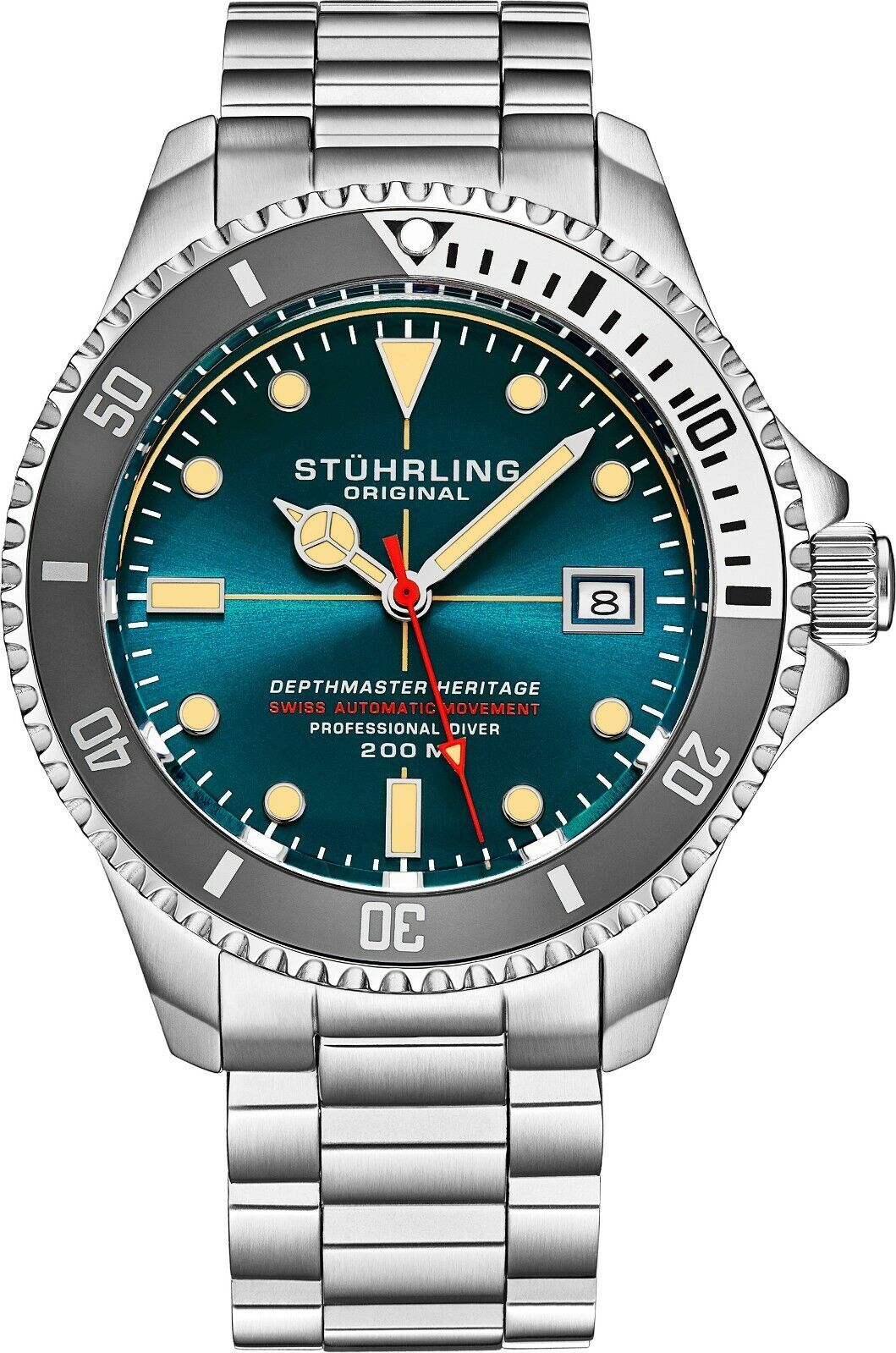 Montre homme Stührling Depthmaster 883H04