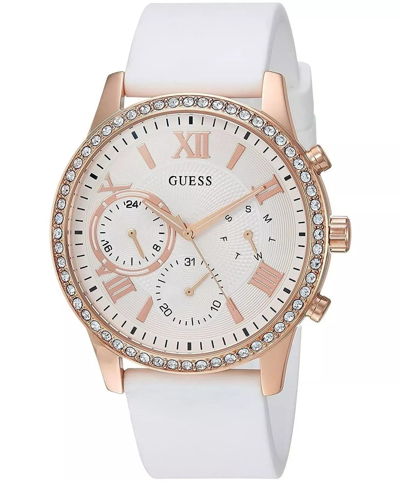 Montre Femme Guess Solar W1135L1 Blanche