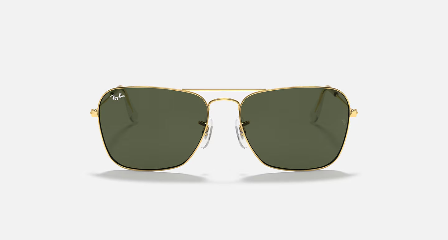 Lunettes de Soleil Ray-Ban RB3136 001 – Doré Arista & Vert G-15