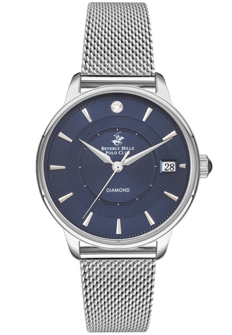 Montre Femme Beverly Hills Polo Club – Cadran Bleu Soleil