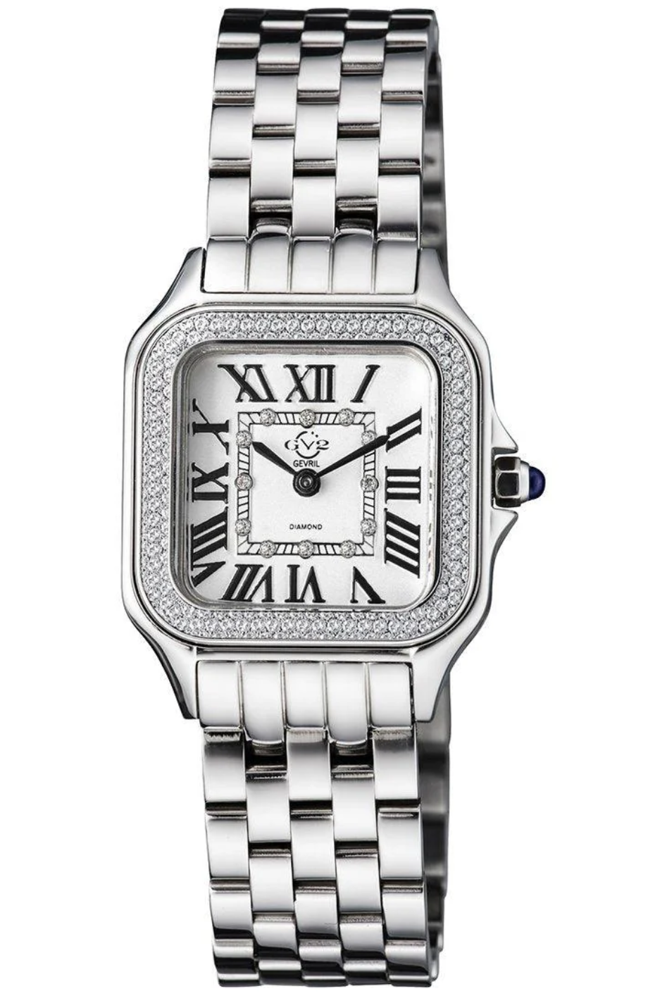 GEVRIL GV2 Milan Diamond Swiss Quartz