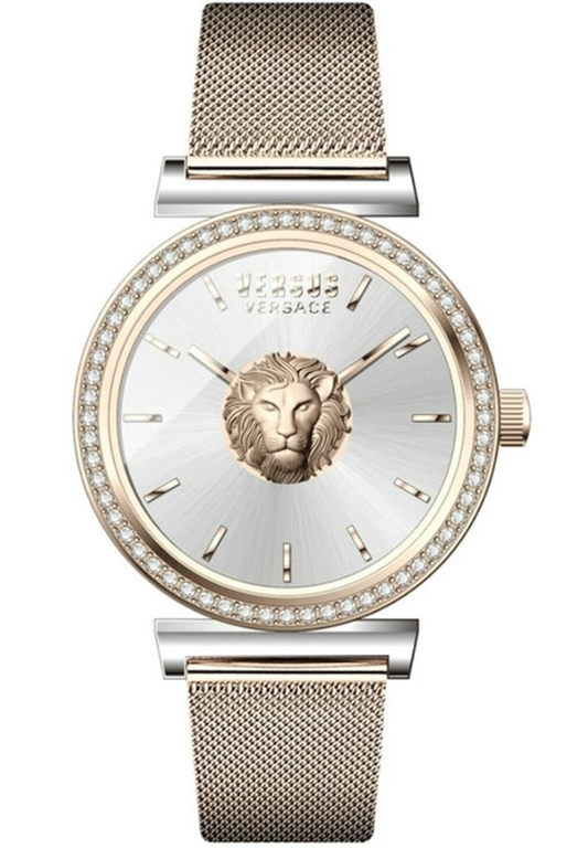 Montre Femme Versus Rose Gold & Argent