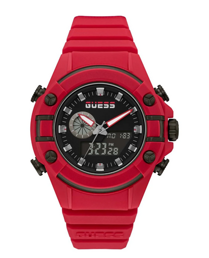 Montre Homme Guess G-Force Red