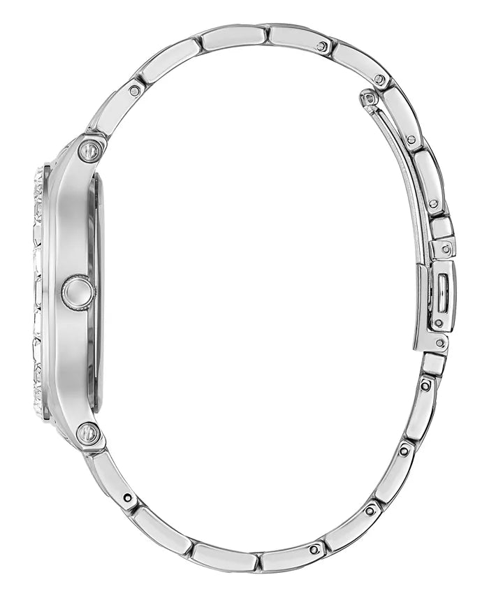 Montre femme Guess Silver-Tone Glitz