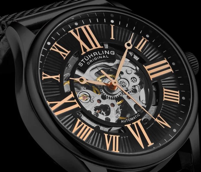 Montre Stührling Atrium Skeleton 3942m.3