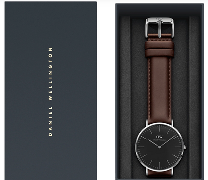 DANIEL WELLINGTON - Classic Bristol Silver 36mm