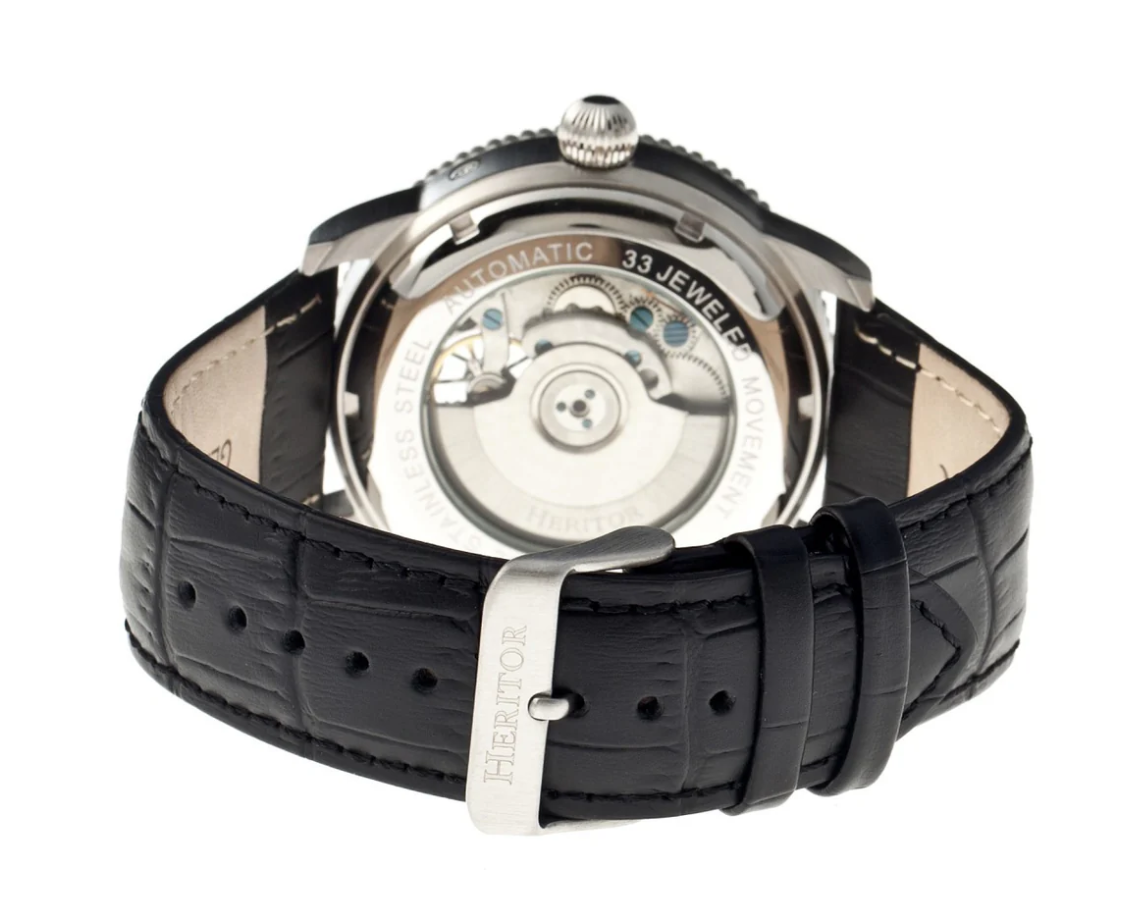 Montre Heritor Automatique Piccard Semi-Skeleton