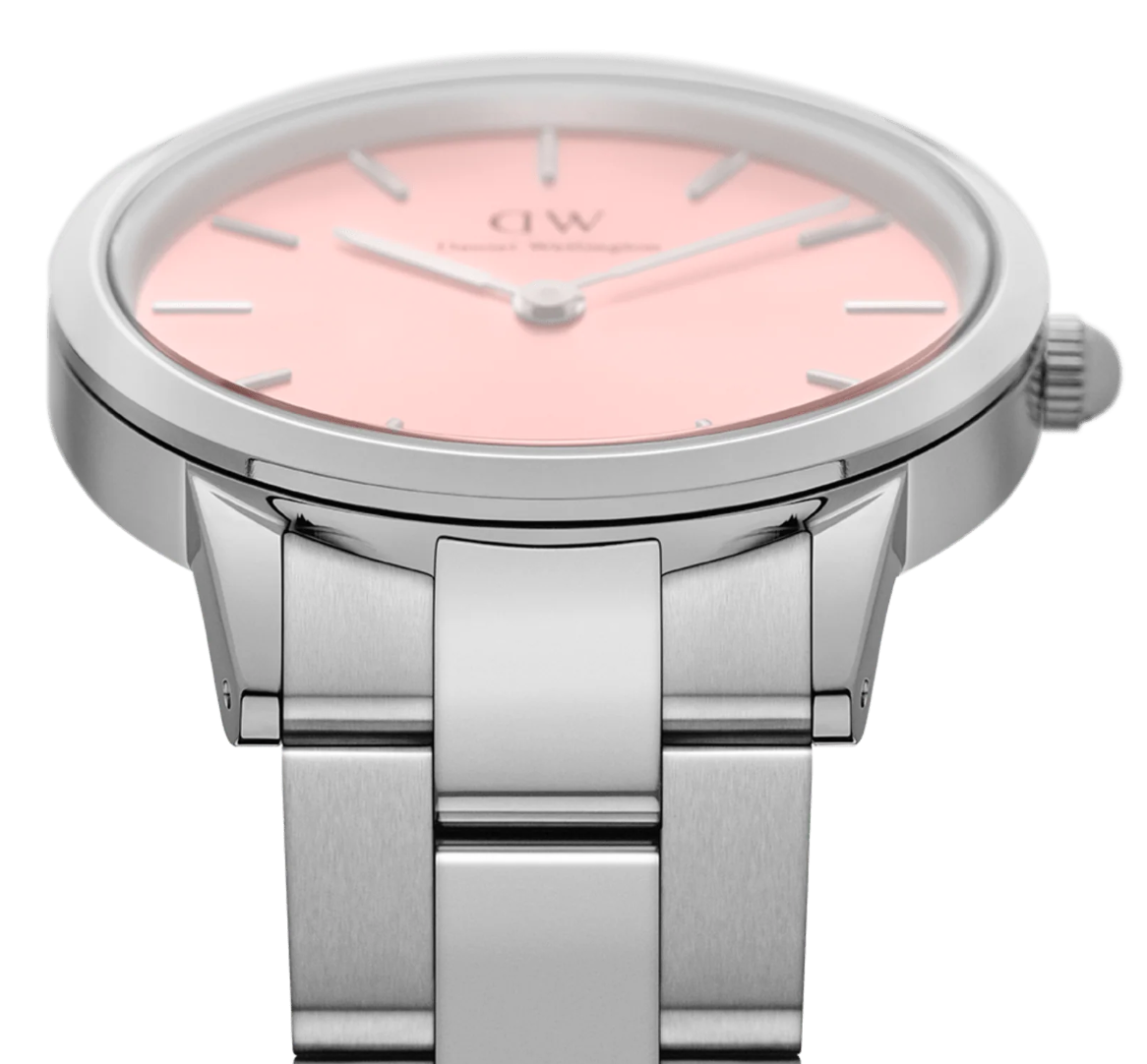 DANIEL WELLINGTON - Iconic Link Blush Silver 28mm