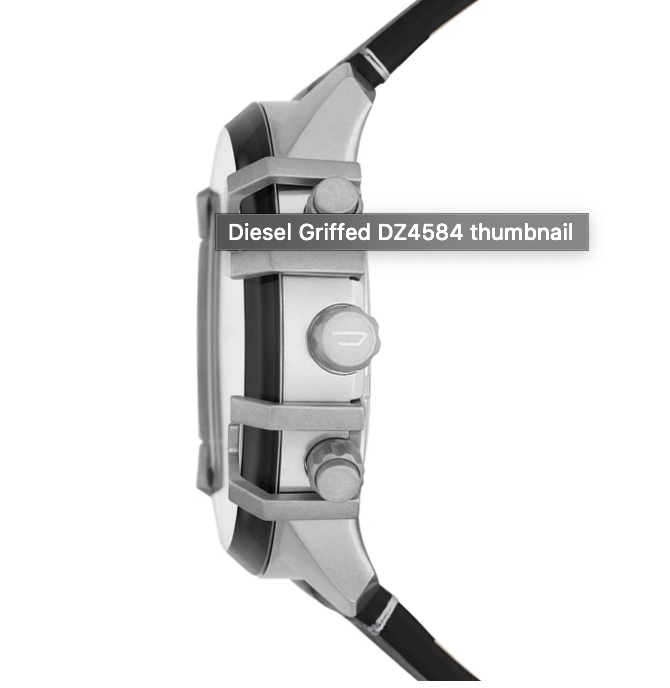 DIESEL GRIFFED Montre Hommes