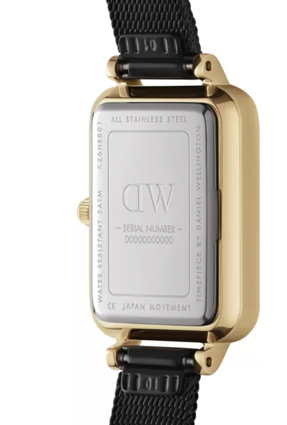 DANIEL WELLINGTON - Montre Quadro Black