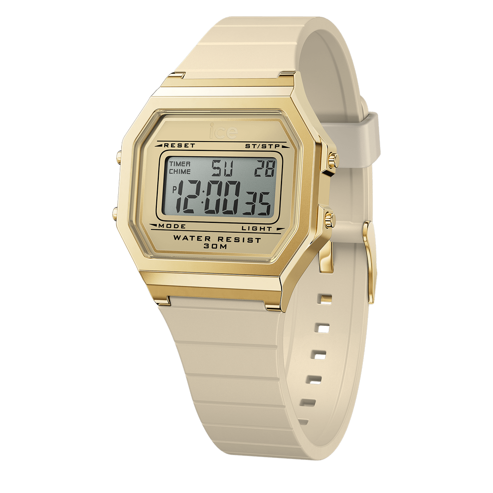 Montre Femme Ice-Watch Ice Digit Retro 022062 – Doré &amp; Ardoise